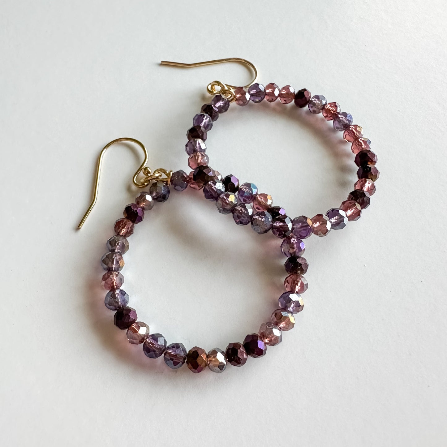 Holiday Sparkle Hoops