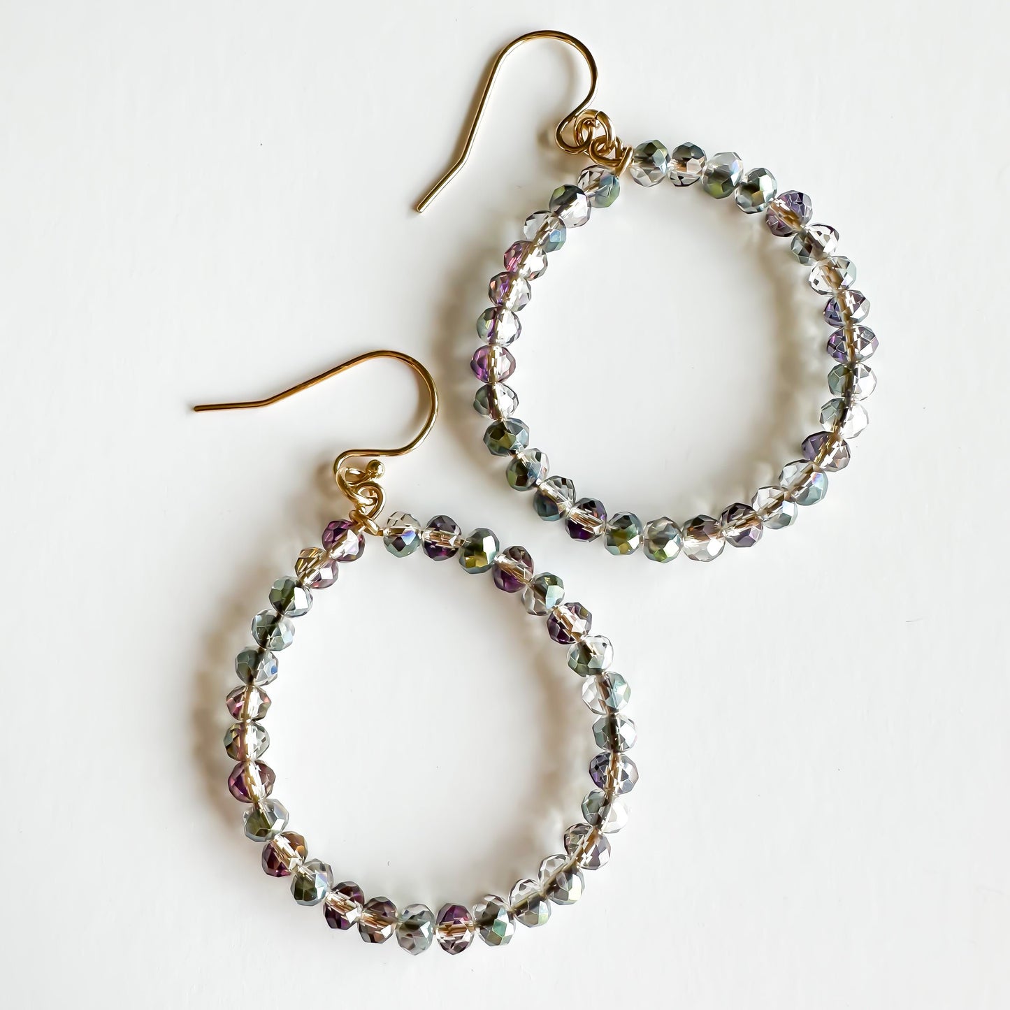 Holiday Sparkle Hoops