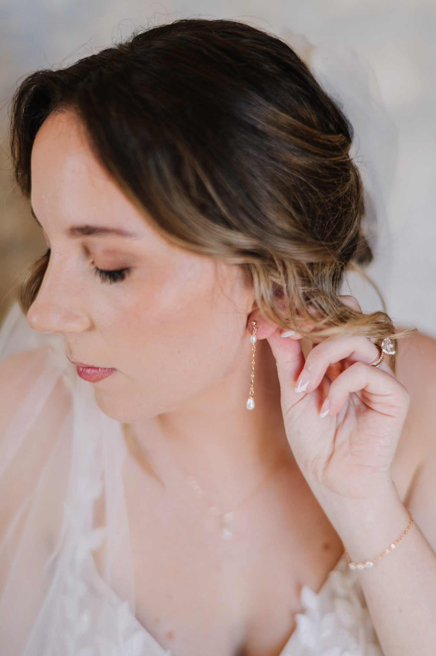 Pearl Drop Earrings