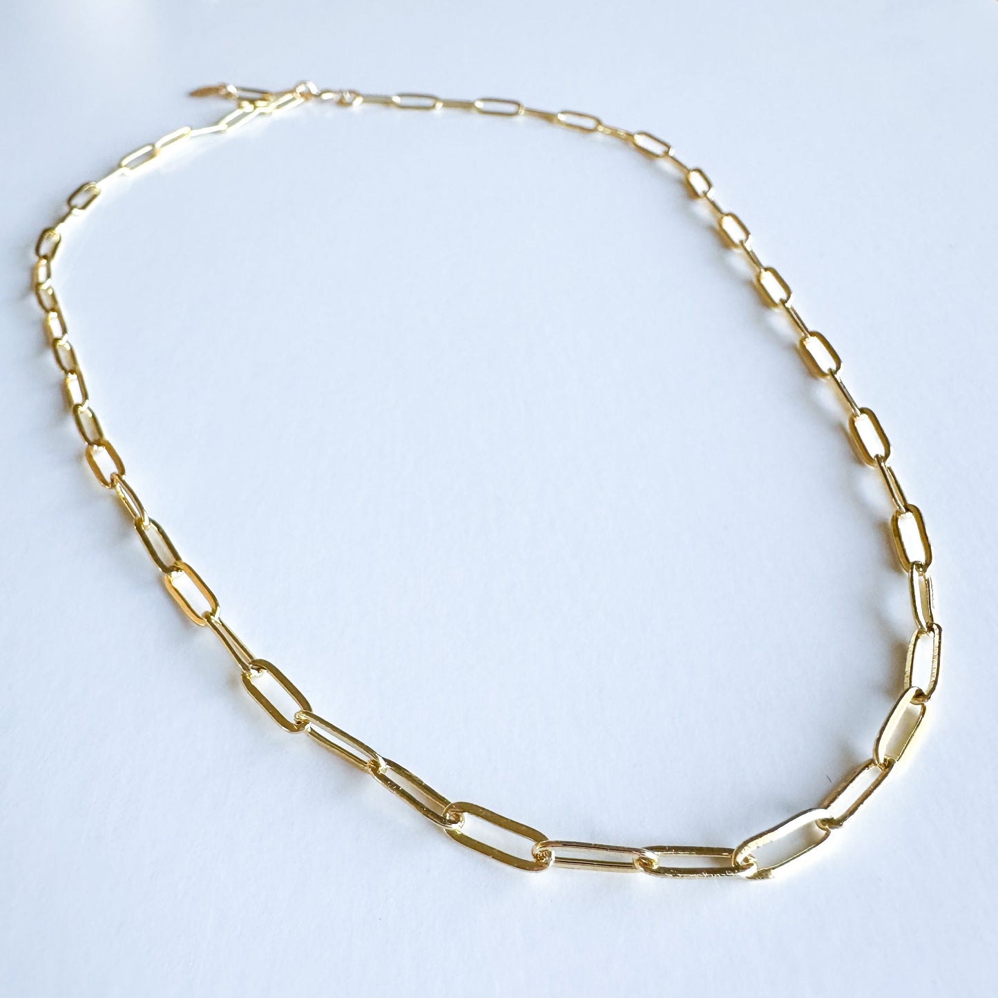 Small Paperclip Necklace