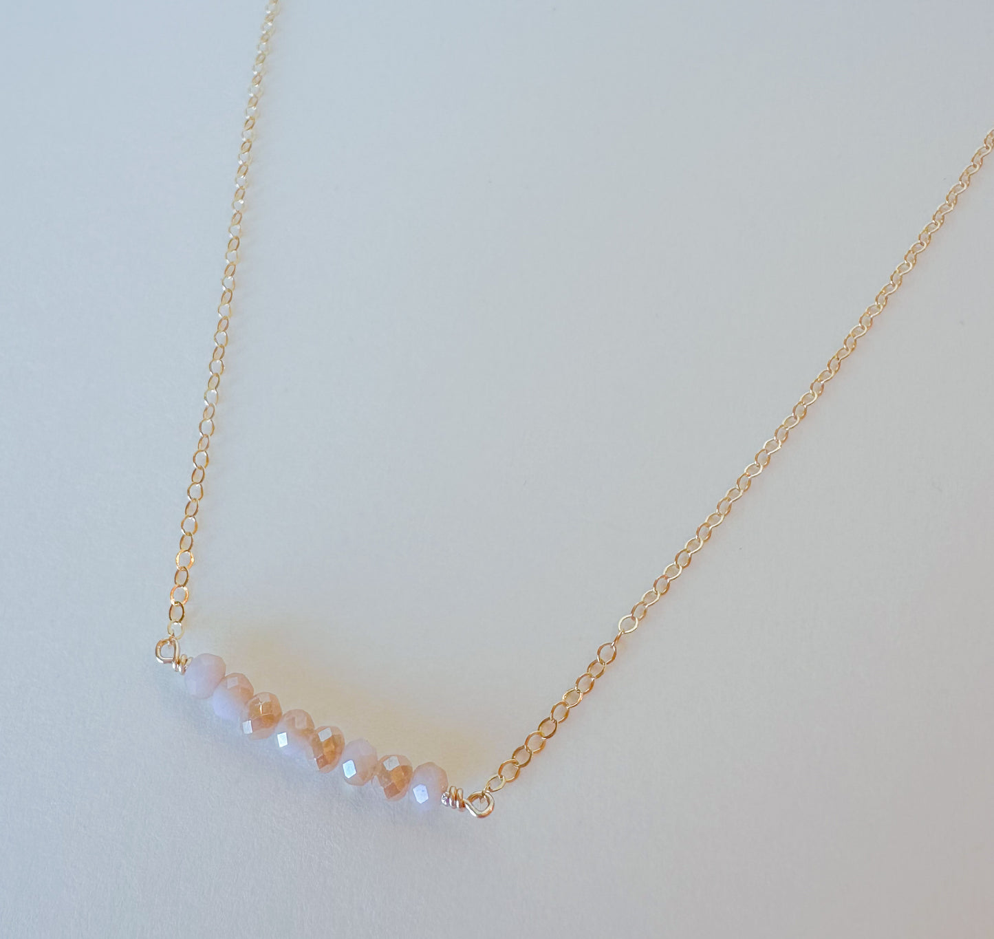 Pink Gemstone Necklace