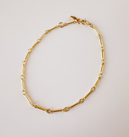 Bar Link Chain Bracelet