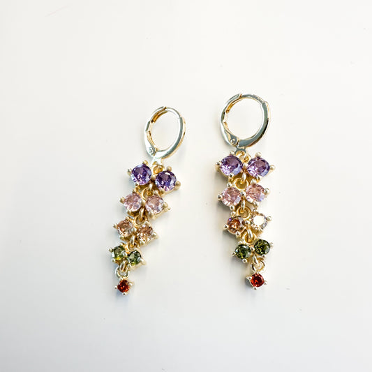 Multicolor Chandelier Earrings