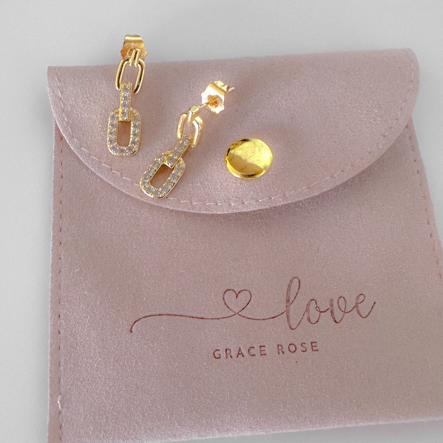 Linked Chain Earrings